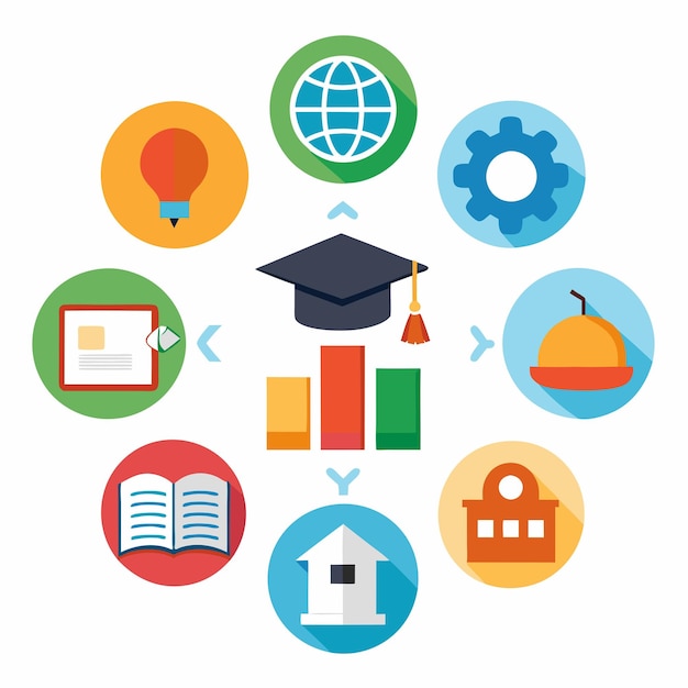 simple education icon design vector illustration