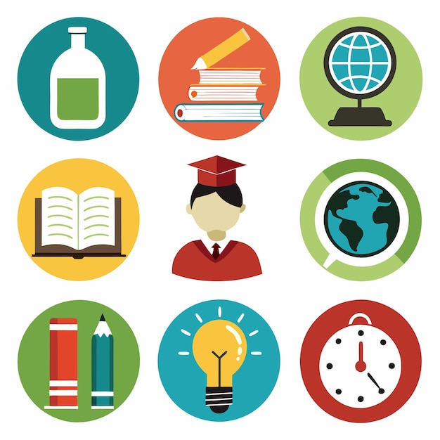 simple education icon design vector illustration