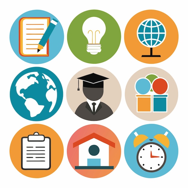 simple education icon design vector illustration