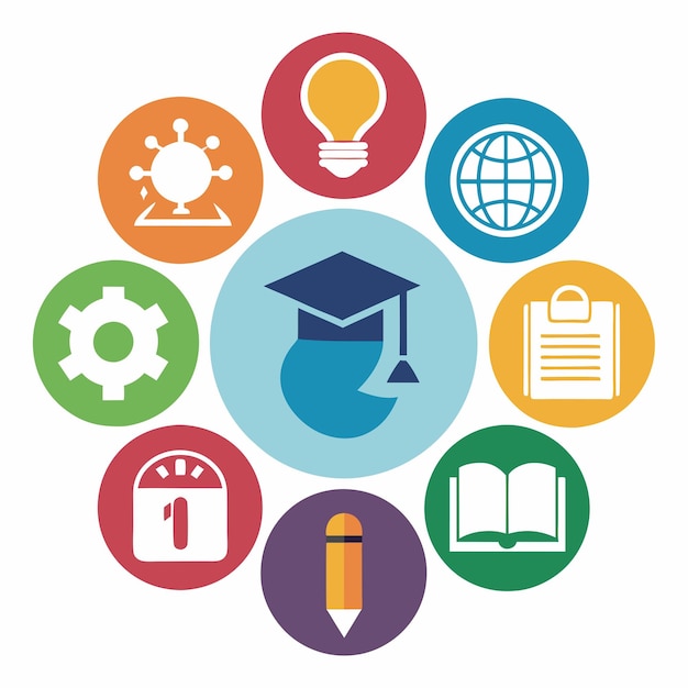 simple education icon design vector illustration