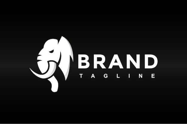 simple elephant logo