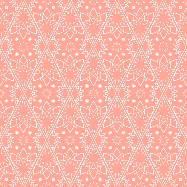 Simple floral seamless pattern for printing on fabric, wrapping paper, package or textile.