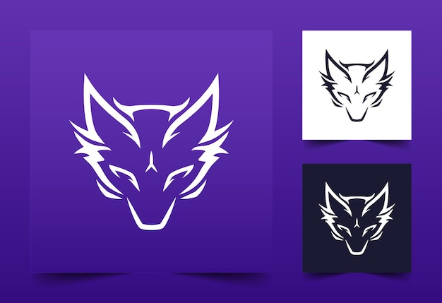 simple fox logo