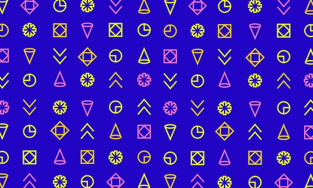 Simple geometry backgroundpattern design vector