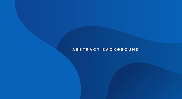 Vector simple gradient blue background