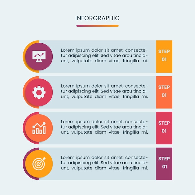 simple infographic element