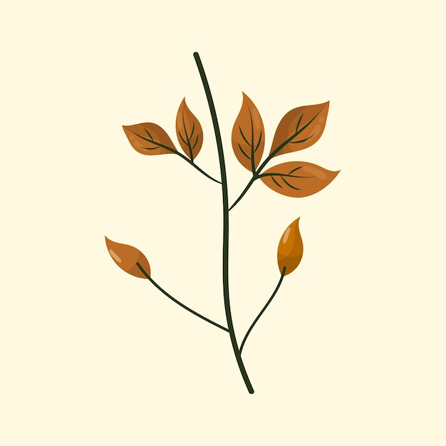 Simple Leaf Tree Clipart