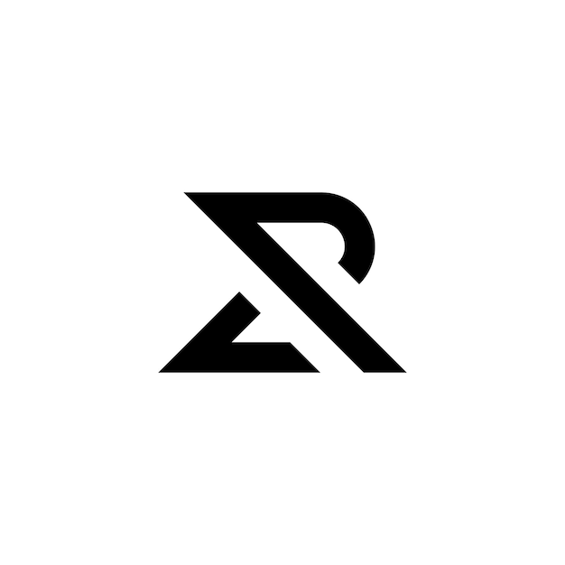 Simple letter R logo design template