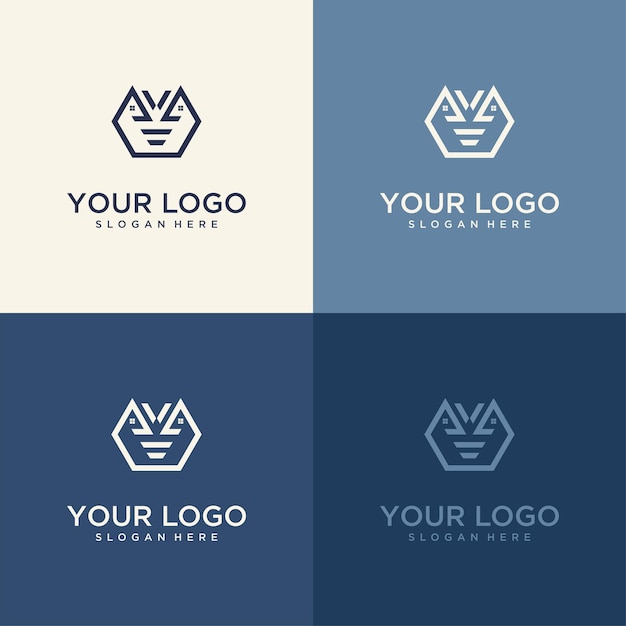 Simple logo construction