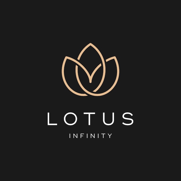 Simple Lotus Logo Design