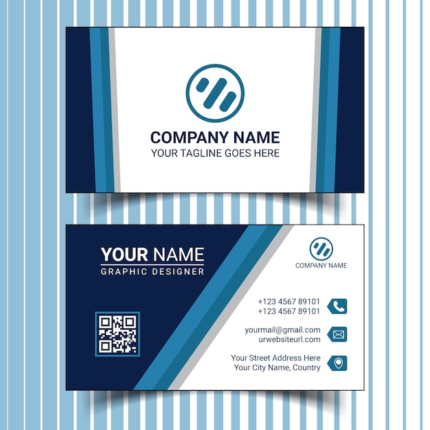 Simple Minimalistic Business Card Template