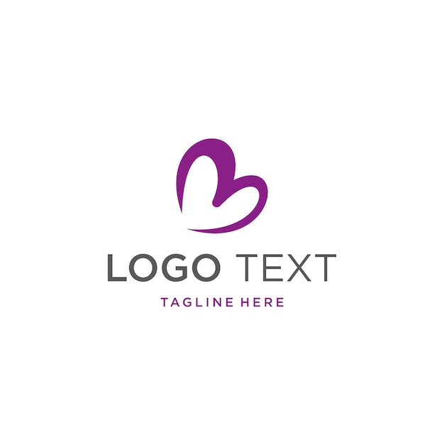 Simple and modern B logo design template elements