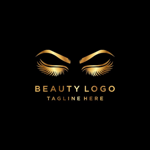 Simple and modern beauty logo design template elements