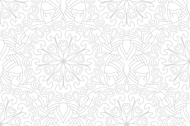 Simple ornate background with elegant motifs