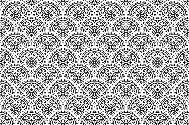 Simple ornate background with elegant motifs