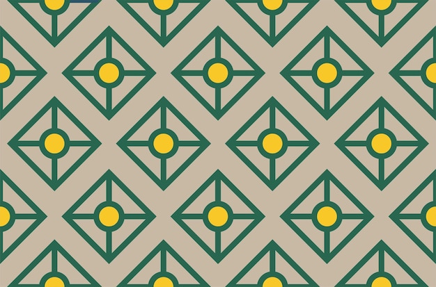 Simple pattern background design with geometric shapes vector