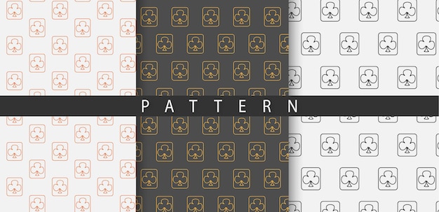 Simple Pattern elements of New pattern colorful minimal geometric patterns set Premium Vector