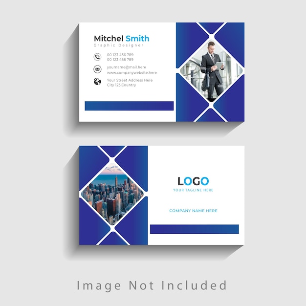 Simple Professional Modern And Creative Business Card Design Template For Business Company Agency