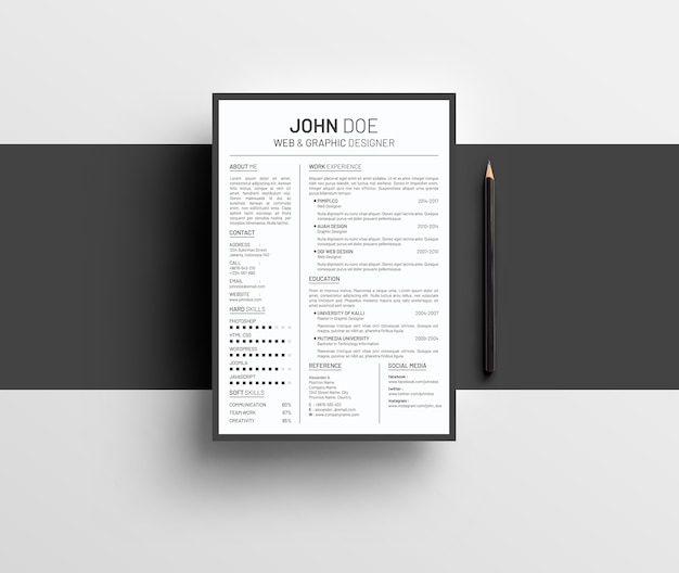 Simple Resume Template