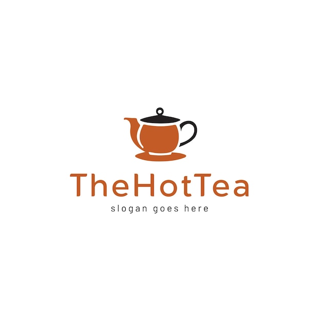 a simple vector tea icon