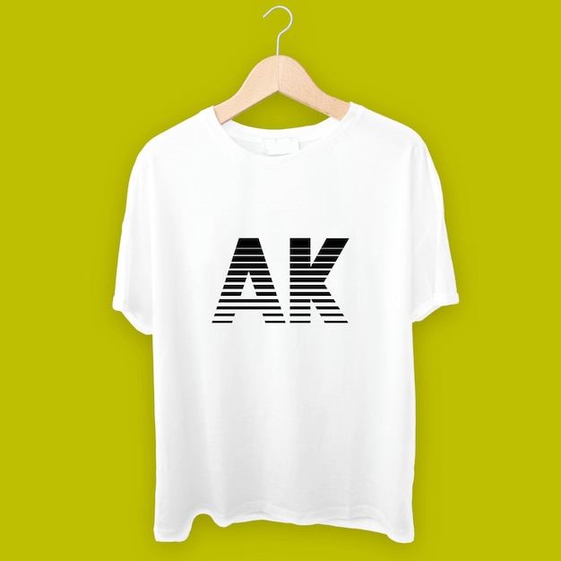 Vector simple white fabric tshirt design and white hanging tshirt mockup design