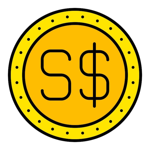 Singapore Dollar Icon