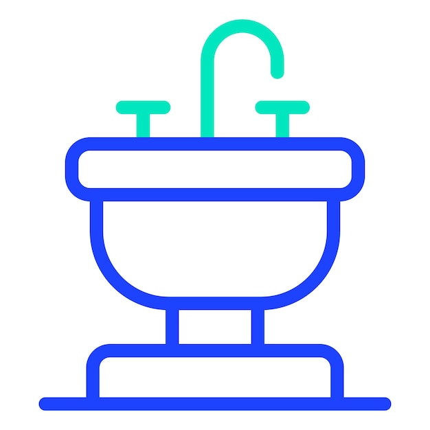 Sink Vector Icon Design Illustration