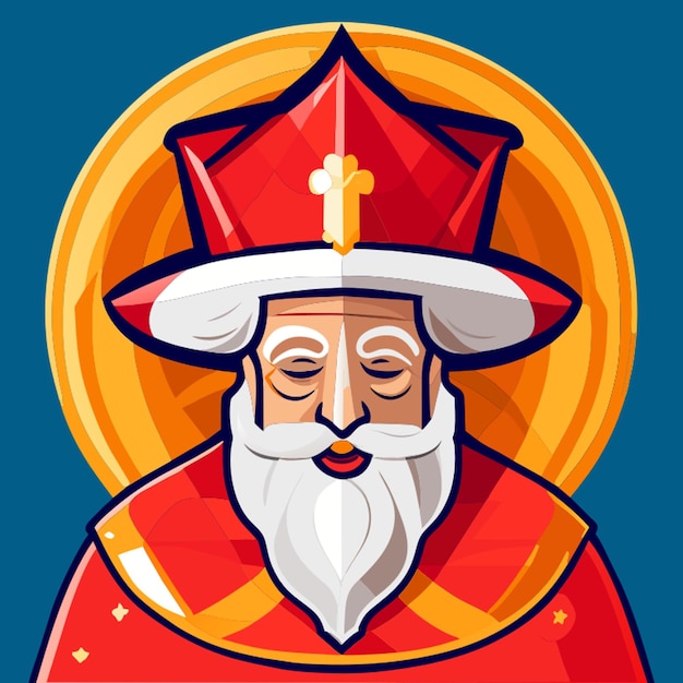 sinterklaas vector illustration