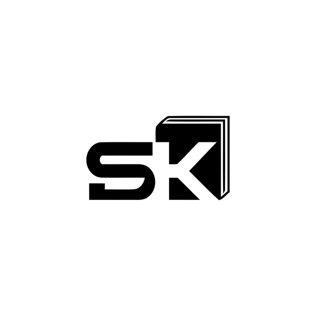 Vector sk logo design