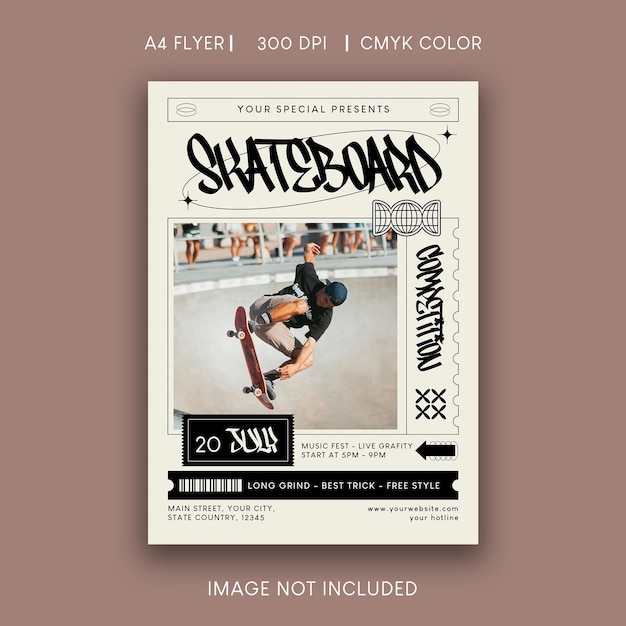 Skateboard Competition Flyer