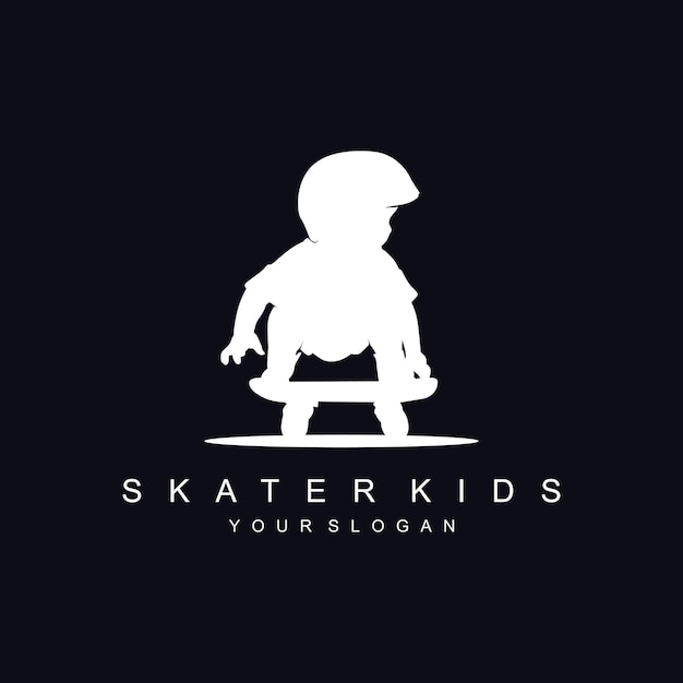 Skateboard for Kids Logo Design