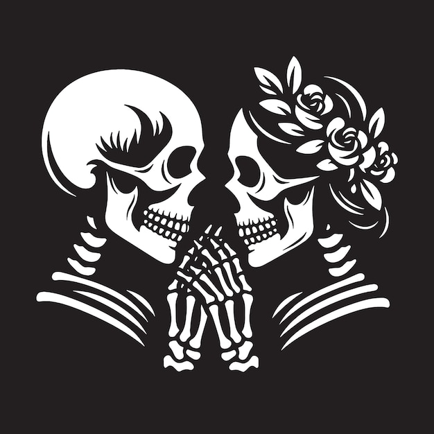 Skeleton Lover Svg