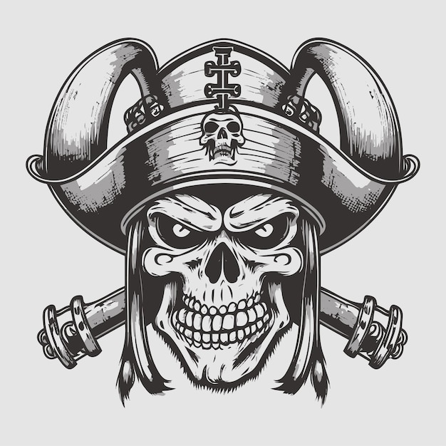 Skeleton pirate