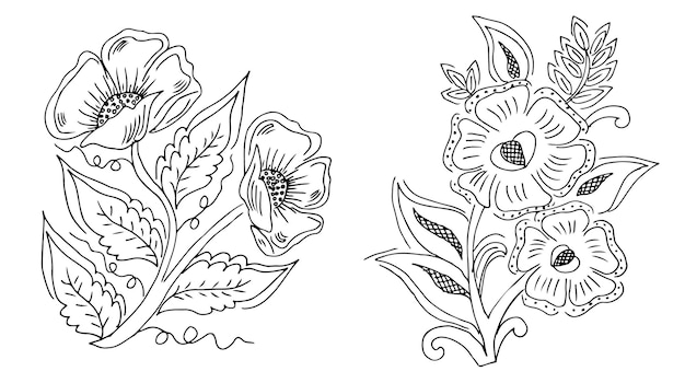 Sketch Flower illustration