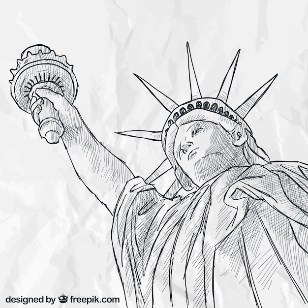 Sketchy Statue of Liberty