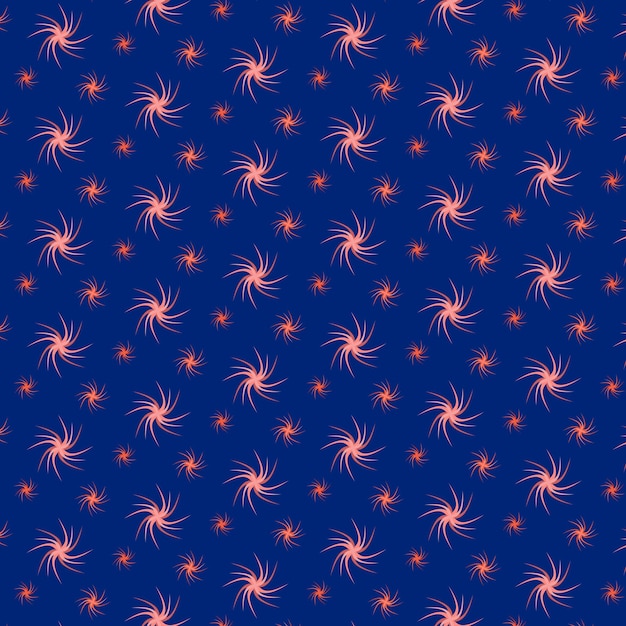 Skewed Different sizes Star Seamless Pattern with Background color and pattern change oportunity