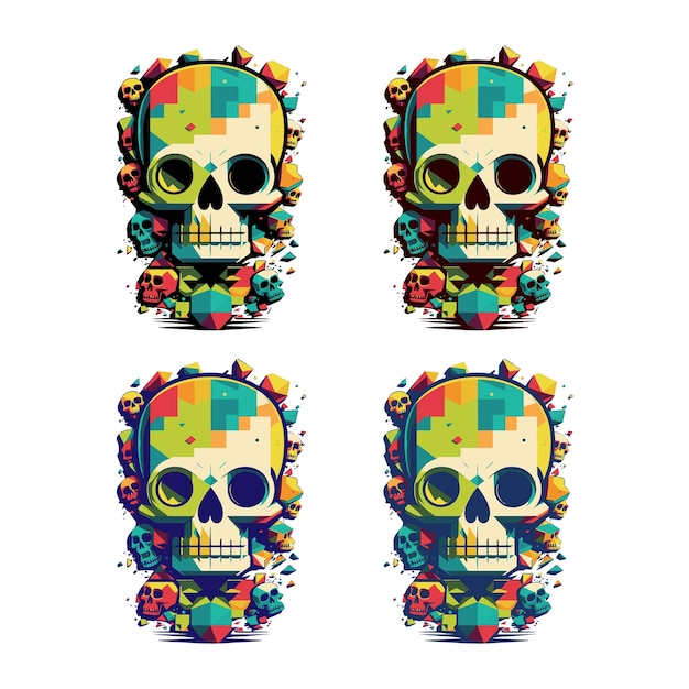 Skull art Illustration