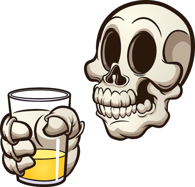 Skull drink