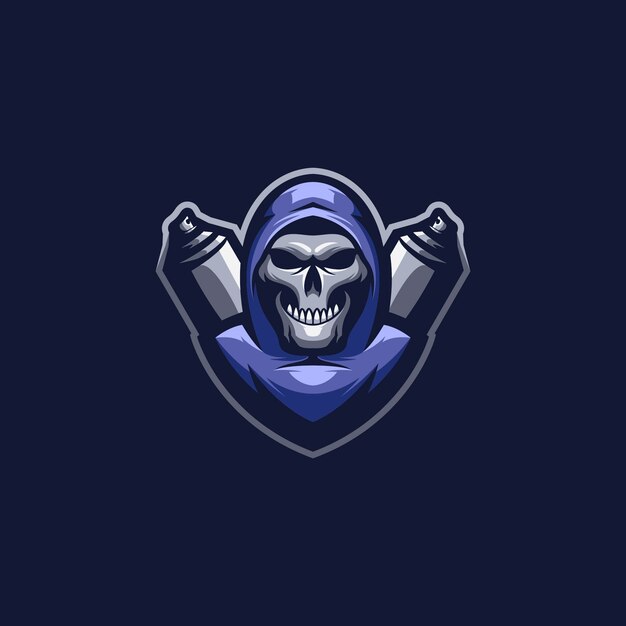 Skull Esport mascot  