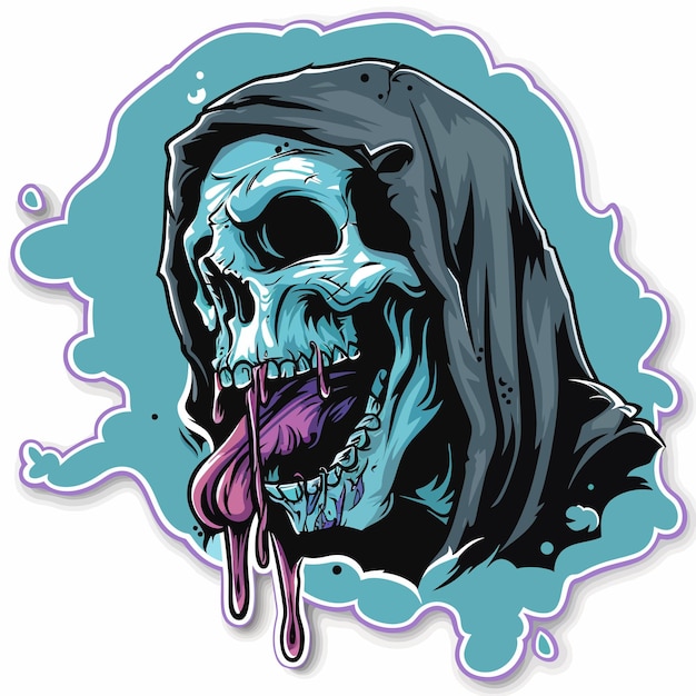 Vector skull graphics