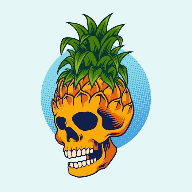 Skull Pineapple