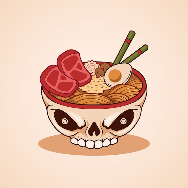 Skull ramen