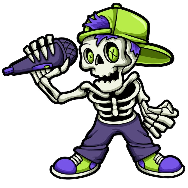 Skull Rapper Singing