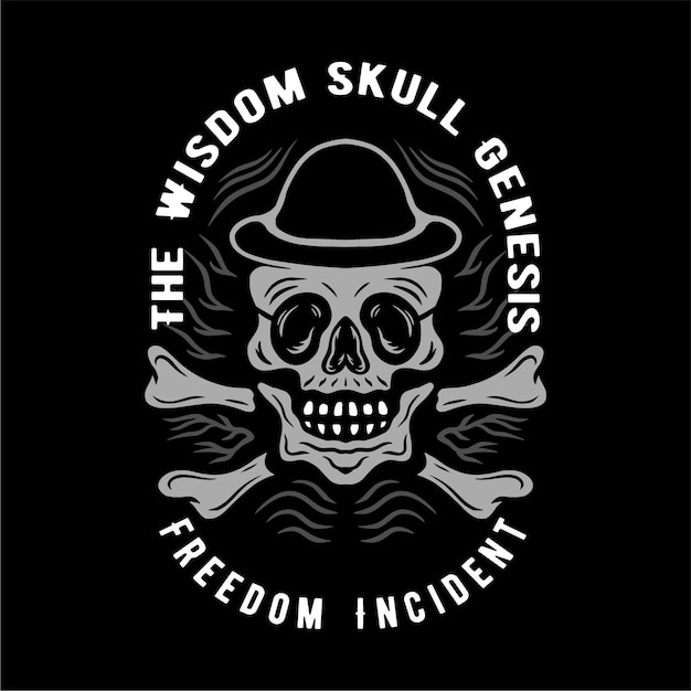 Skullreserve hat and bones