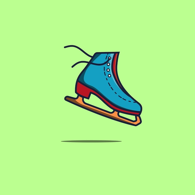 Sky shoe ilustration