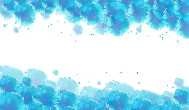 skyblue watercolor abstract background vector design