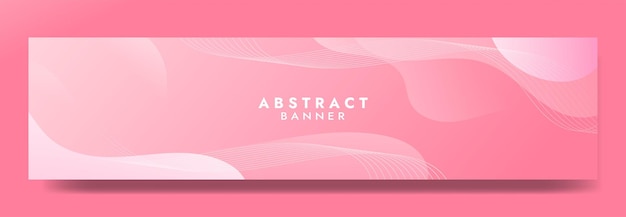 Vector sleek gradient waves for promotional banners