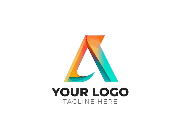 Sleek Letter A Logo Vector Design