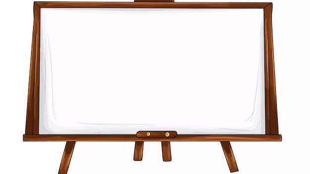 Vector sleek whiteboard illustration on clean background