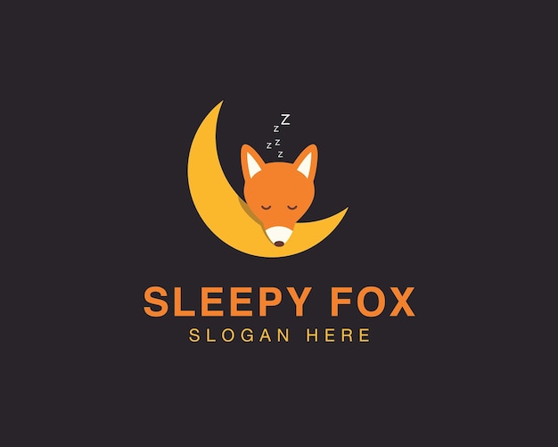 Sleepy Fox Logo Icon